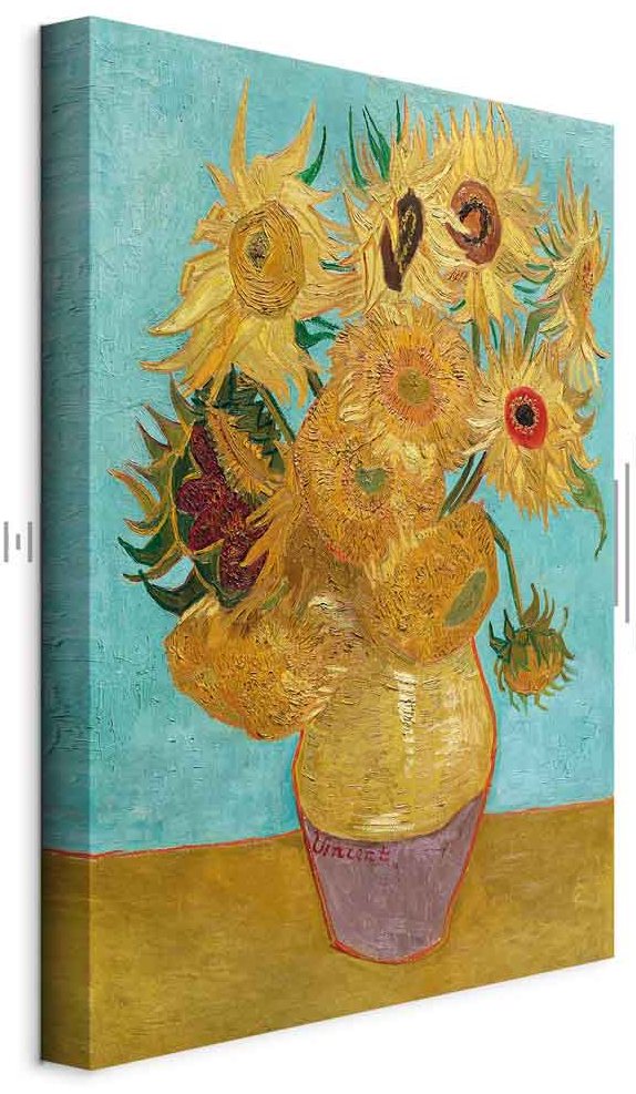 Leinwandbild - Vincent van Gogh – Sunflowers II