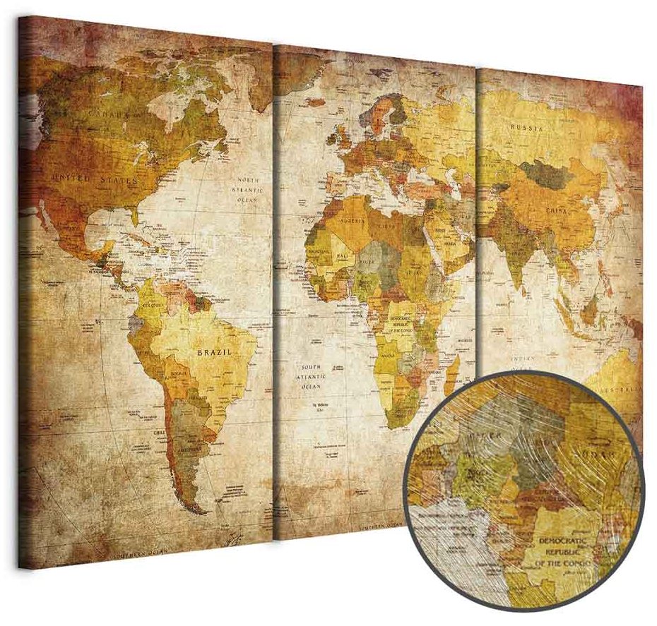 Leinwandbild - Antique Travel