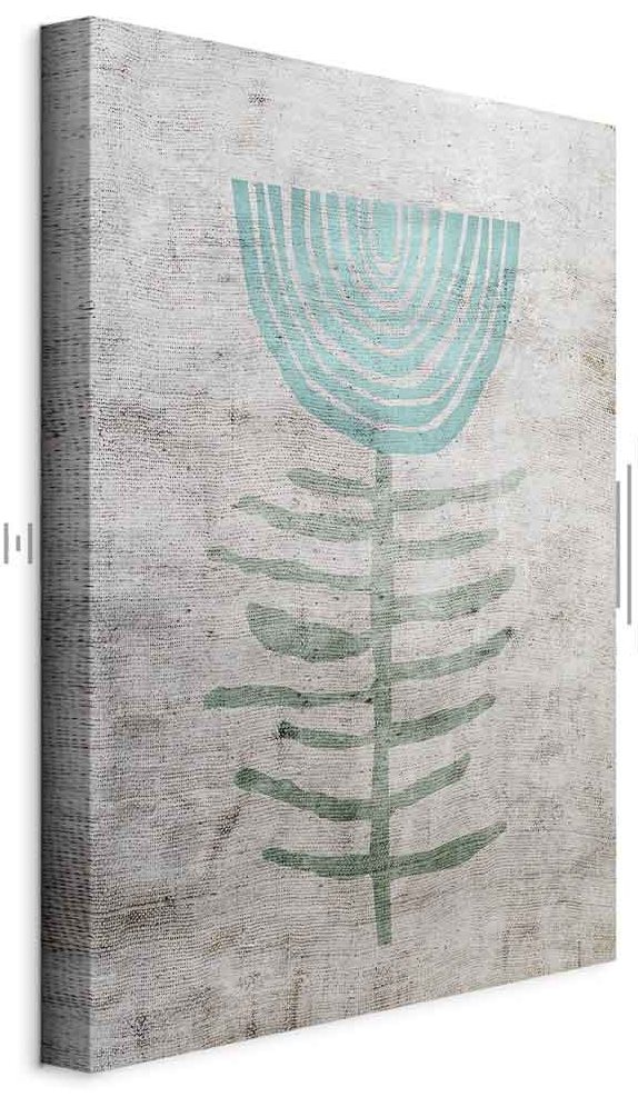 Leinwandbild - Blue Lily (1 Part) Vertical