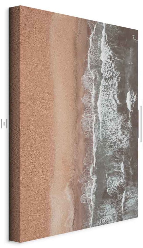 Leinwandbild - Shore Line (1 Part) Vertical
