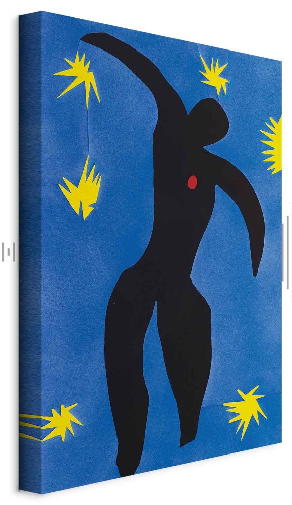 Leinwandbild - Henri Matisse – Icarus (from Jazz)