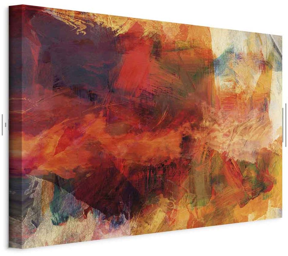 Leinwandbild - Explosion of Wild Colors (1 Part) Wide