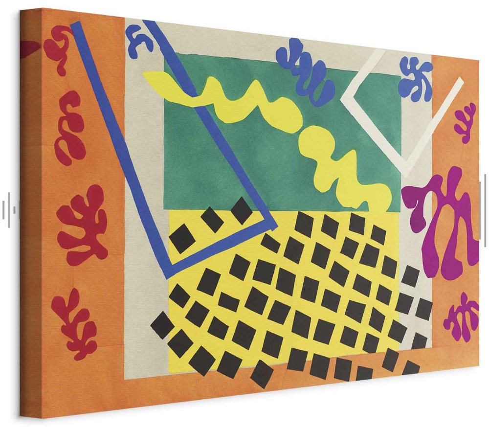 Leinwandbild - Henri Matisse – The Codomas (from Jazz)