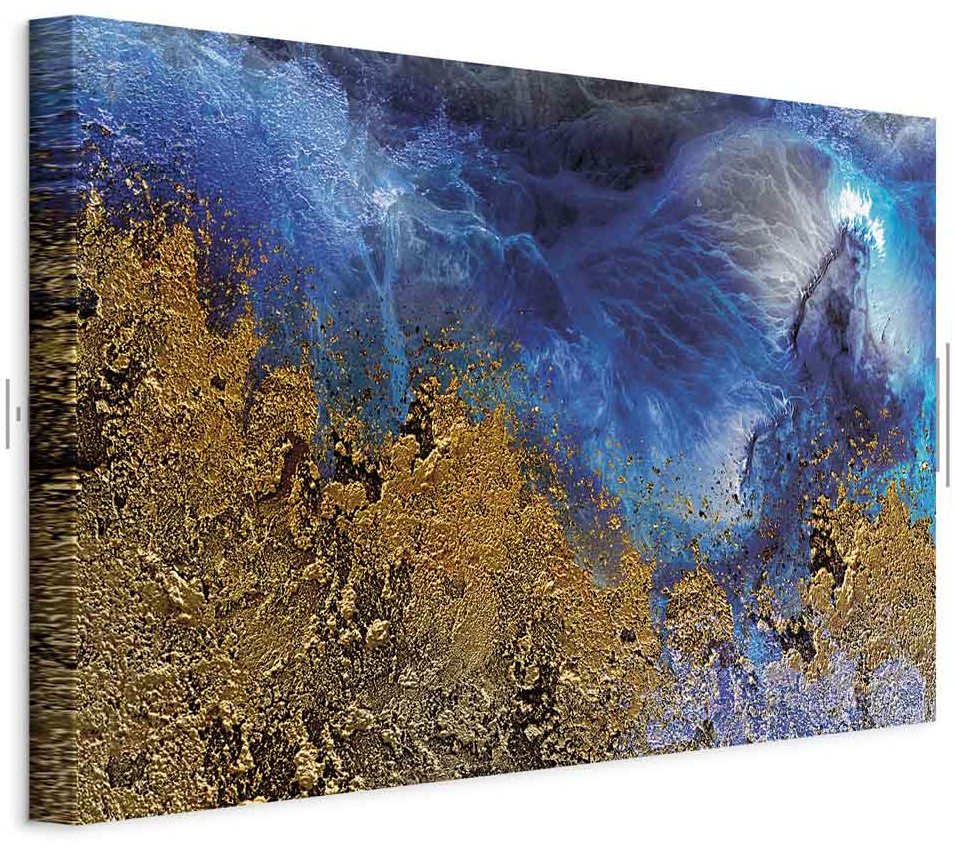 Leinwandbild - Gold of the Ocean (1 Part) Wide
