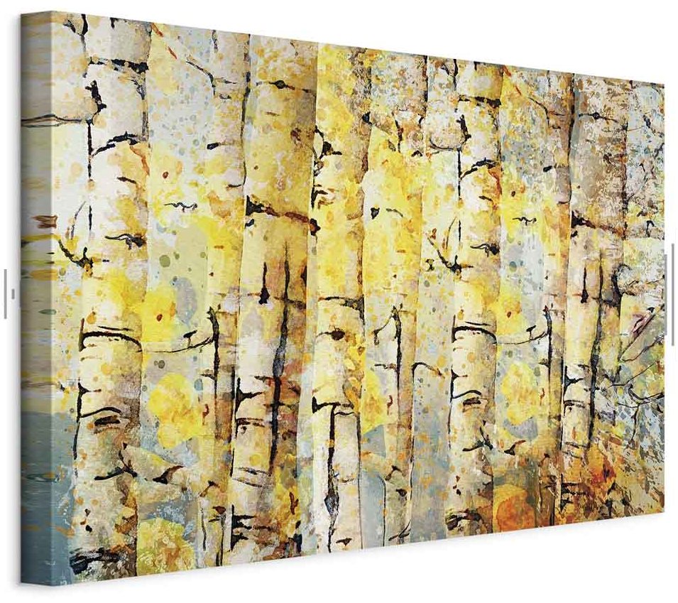 Leinwandbild - Summer Colors of the Forest (1 Part) Wide