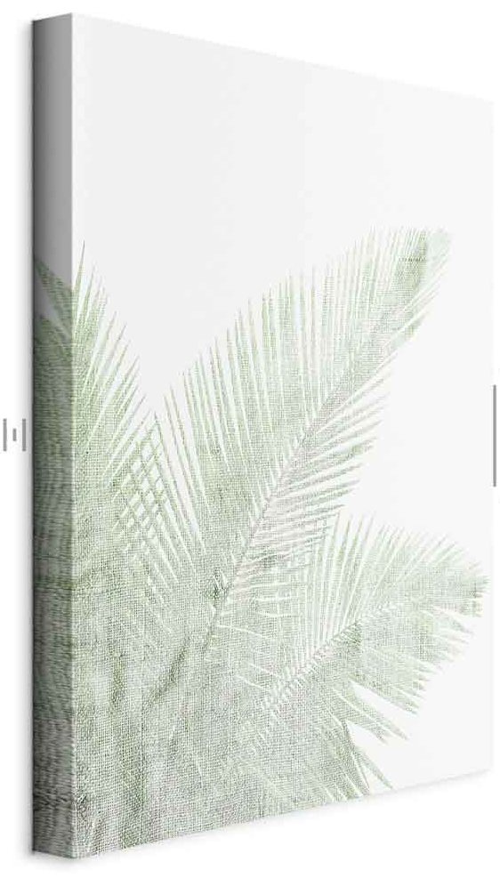 Leinwandbild - Velvet Green (1 Part) Vertical