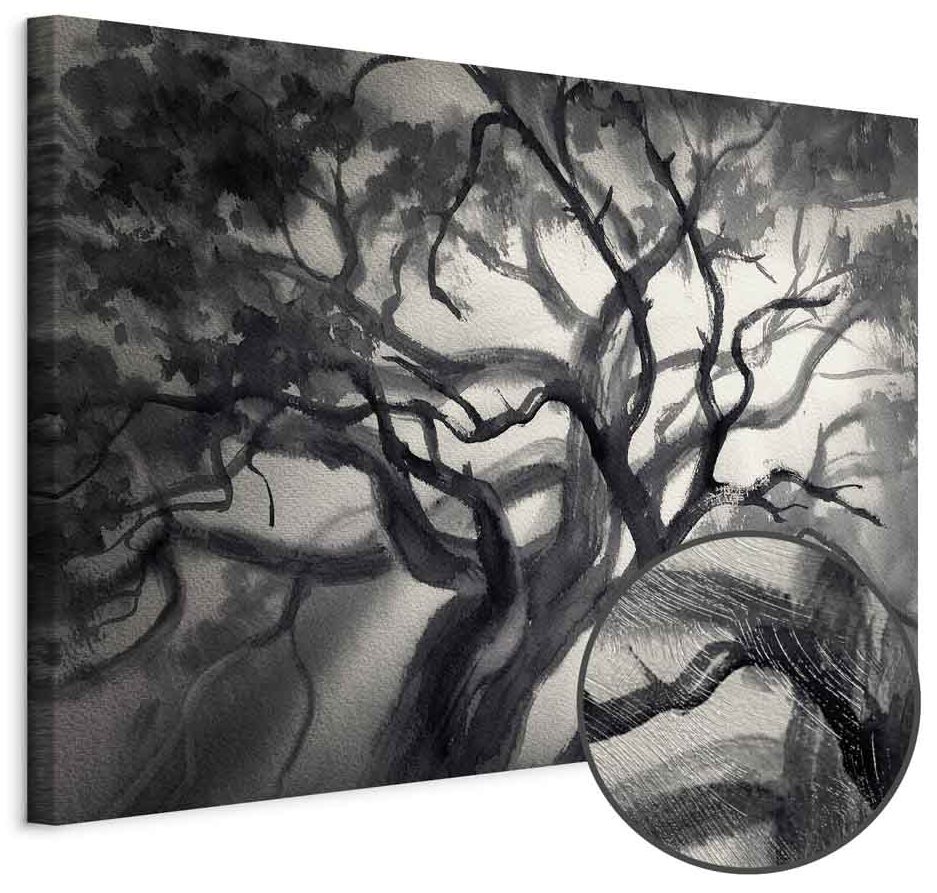 Leinwandbild - Lighted Branches (1 Part) Wide