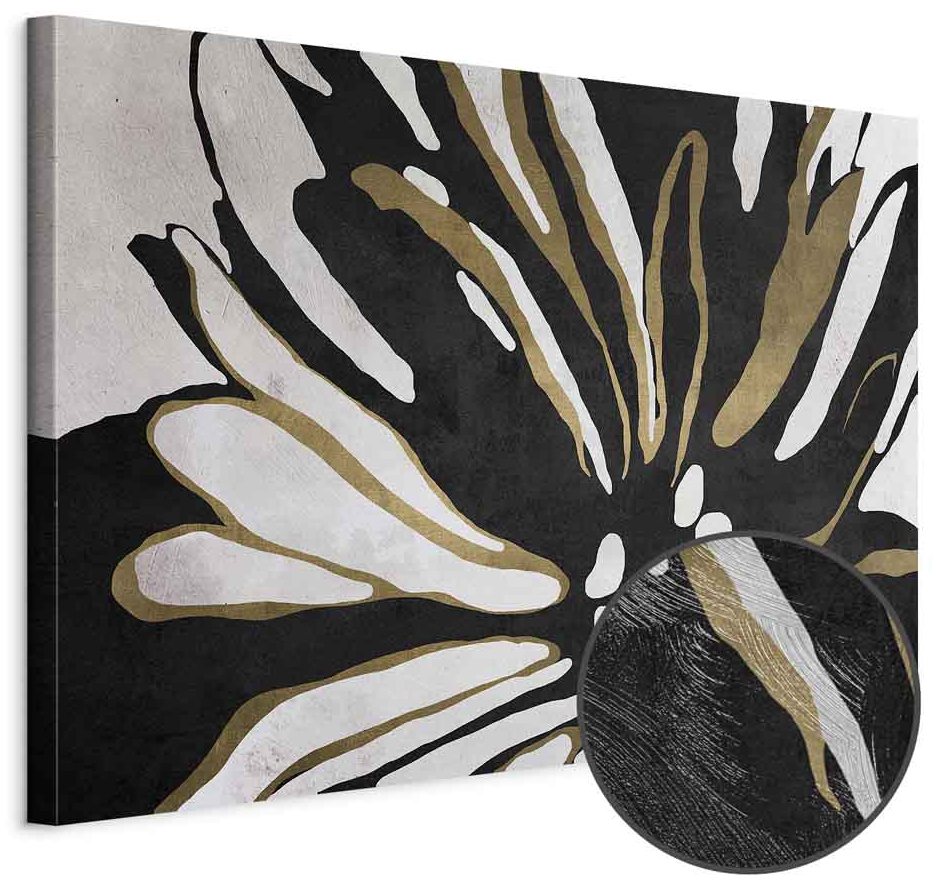 Leinwandbild - Flower of the Night (1 Part) Wide