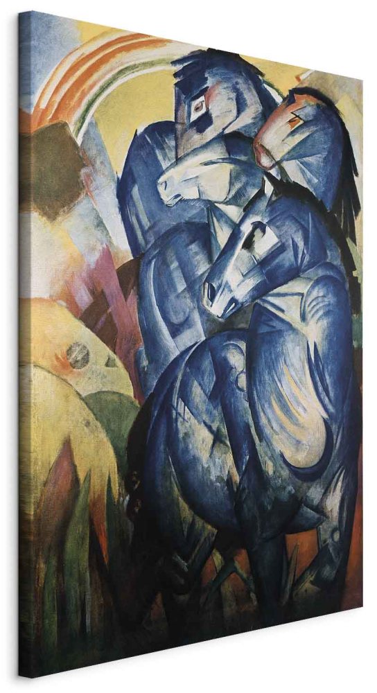 Wandbild XXL - Franz Marc – The Tower of Blue Horses