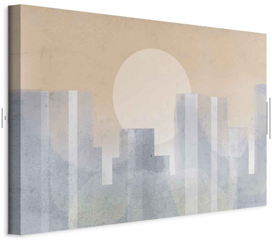 Leinwandbild - Modern City (1 Part) Wide - Second Variant